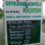 Lustiges Schild